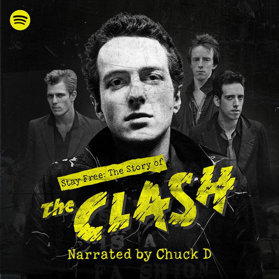 Spotify Presents &#8216;Stay Free: The Story of The Clash&#8217; A New Original Podcast
